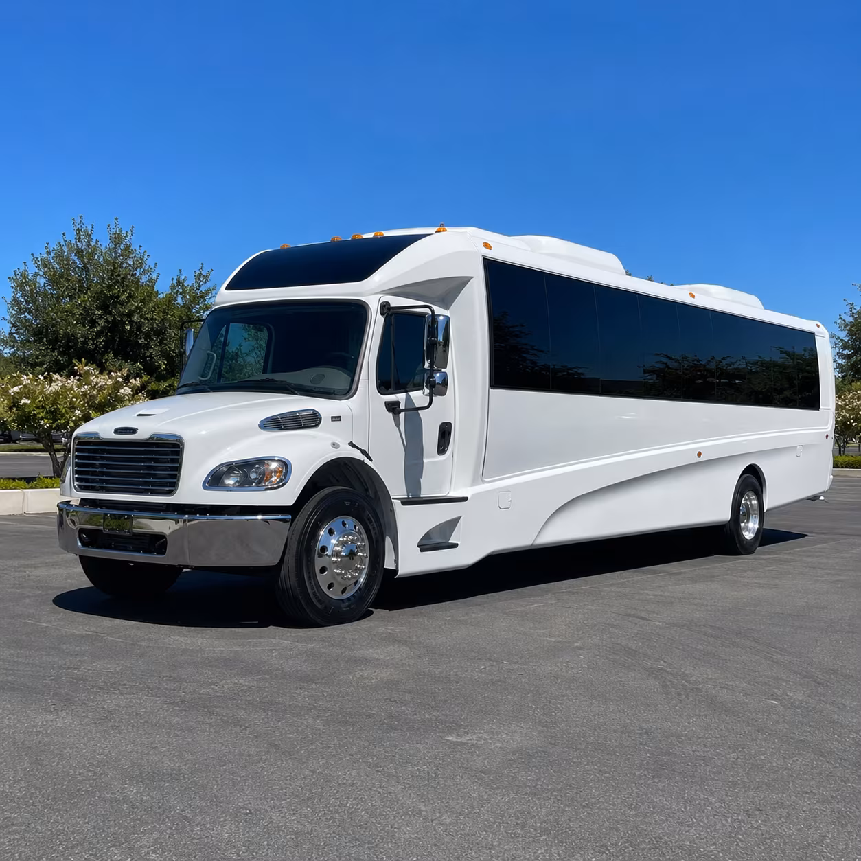 Knoxville Airport Shuttle & Transportation party bus interior