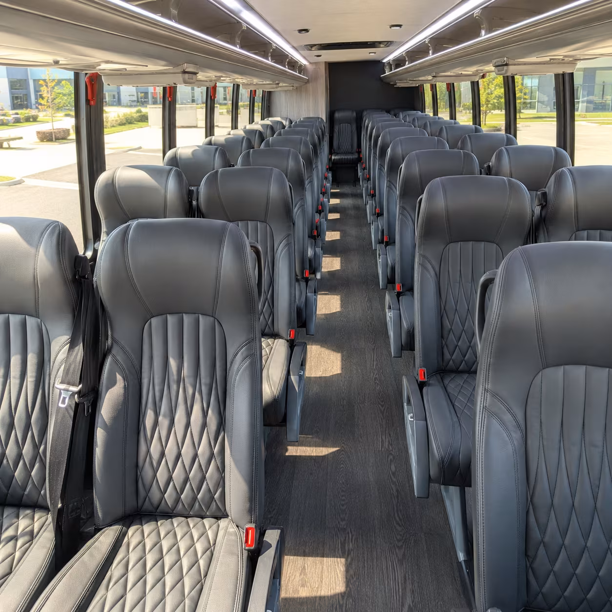 Knoxville Corporate Transportation party bus exterior