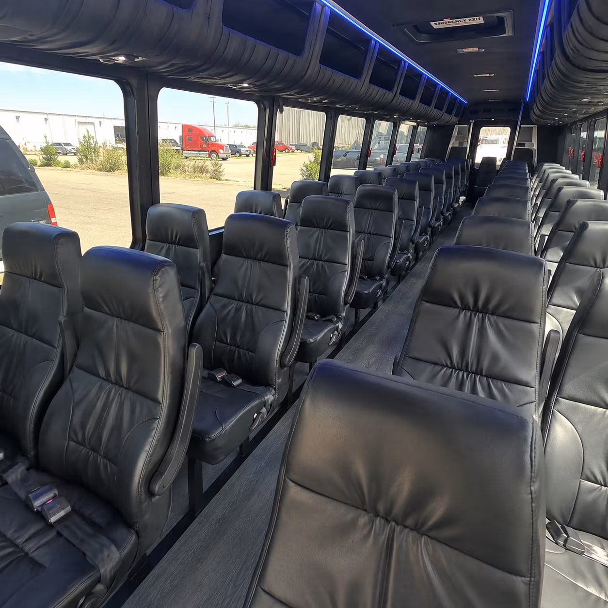Knoxville Corporate Transportation party bus exterior