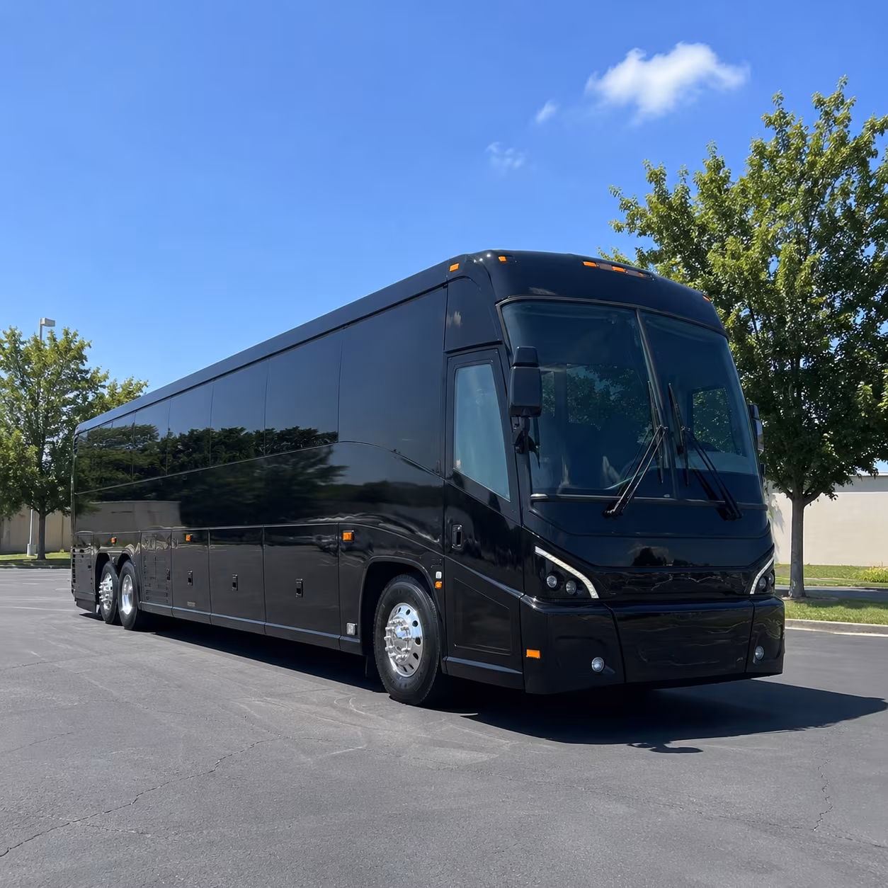 Knoxville Corporate Transportation party bus exterior
