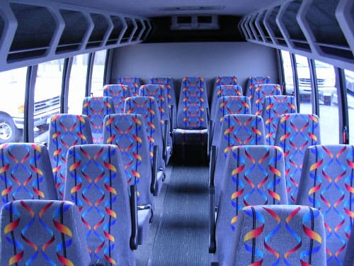 Bartlett 15-35 Passenger Minibuses Interior